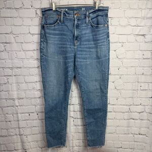 J Crew Toothpick High Rise Ankle Jeans size 31  C